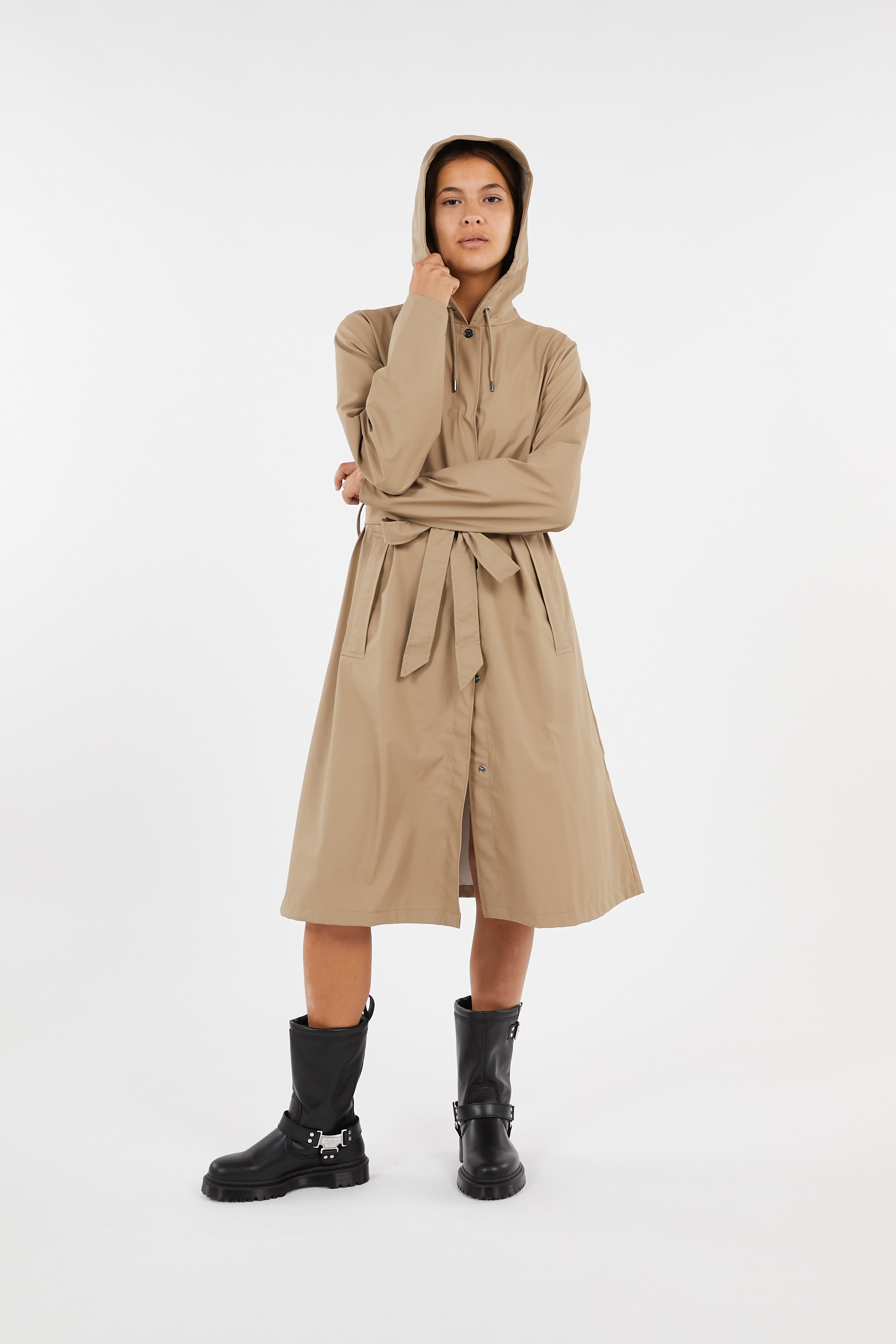 Raincoat RAINS Beige