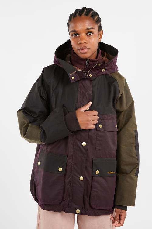 BARBOUR Parka Violet