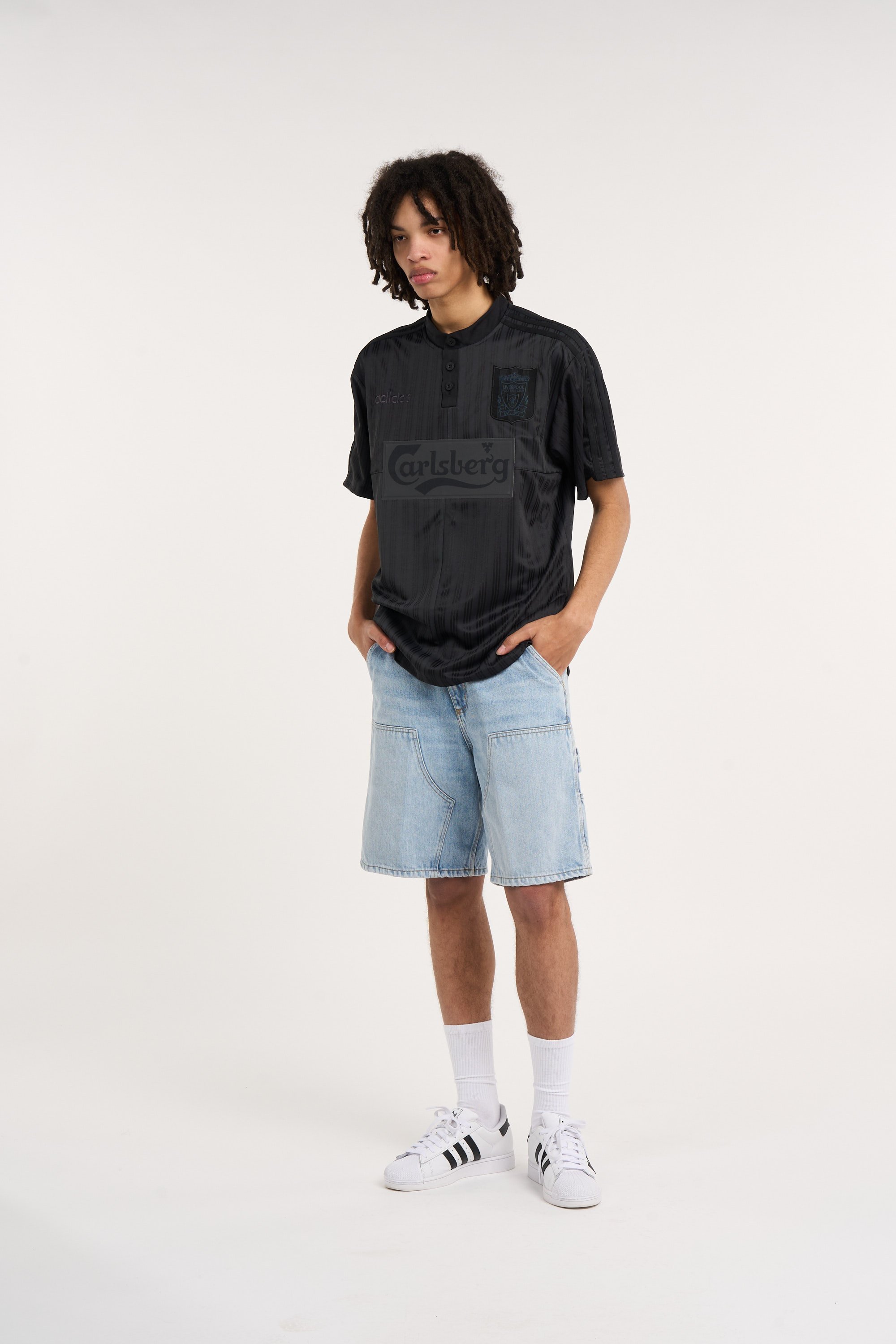 Maillot de football ADIDAS Noir