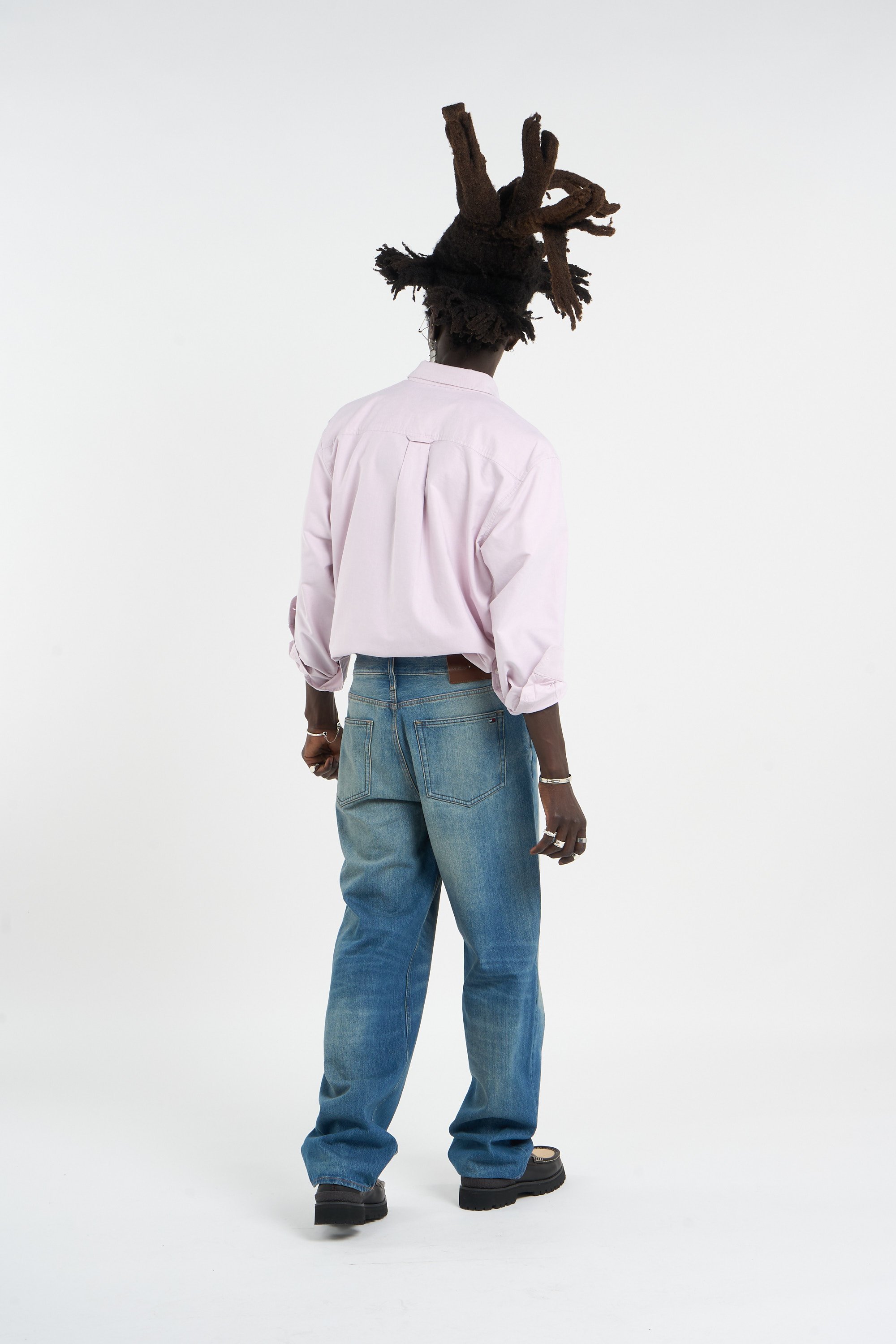 Chemise | Rose TOMMY JEANS Homme