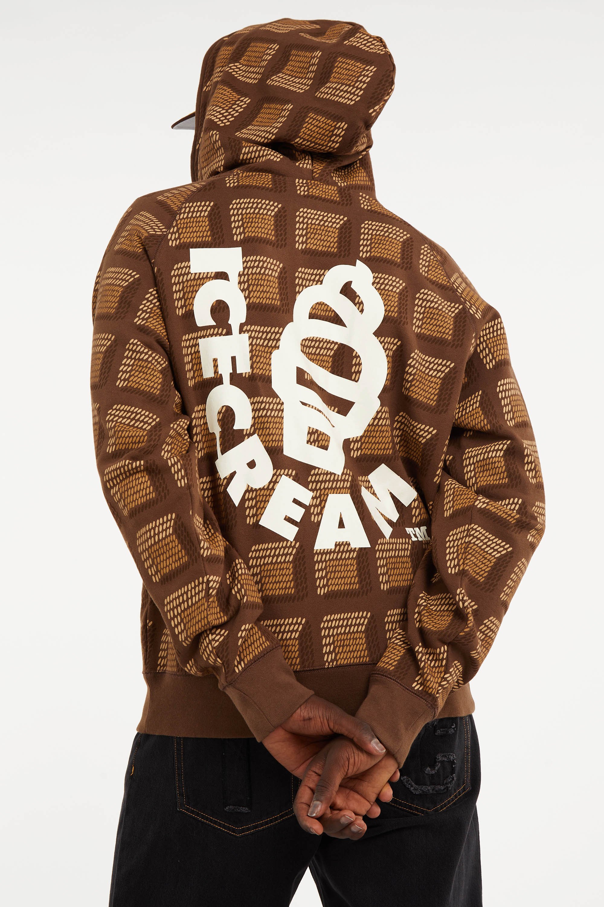 Sweat zippé | Marron ICE CREAM Homme