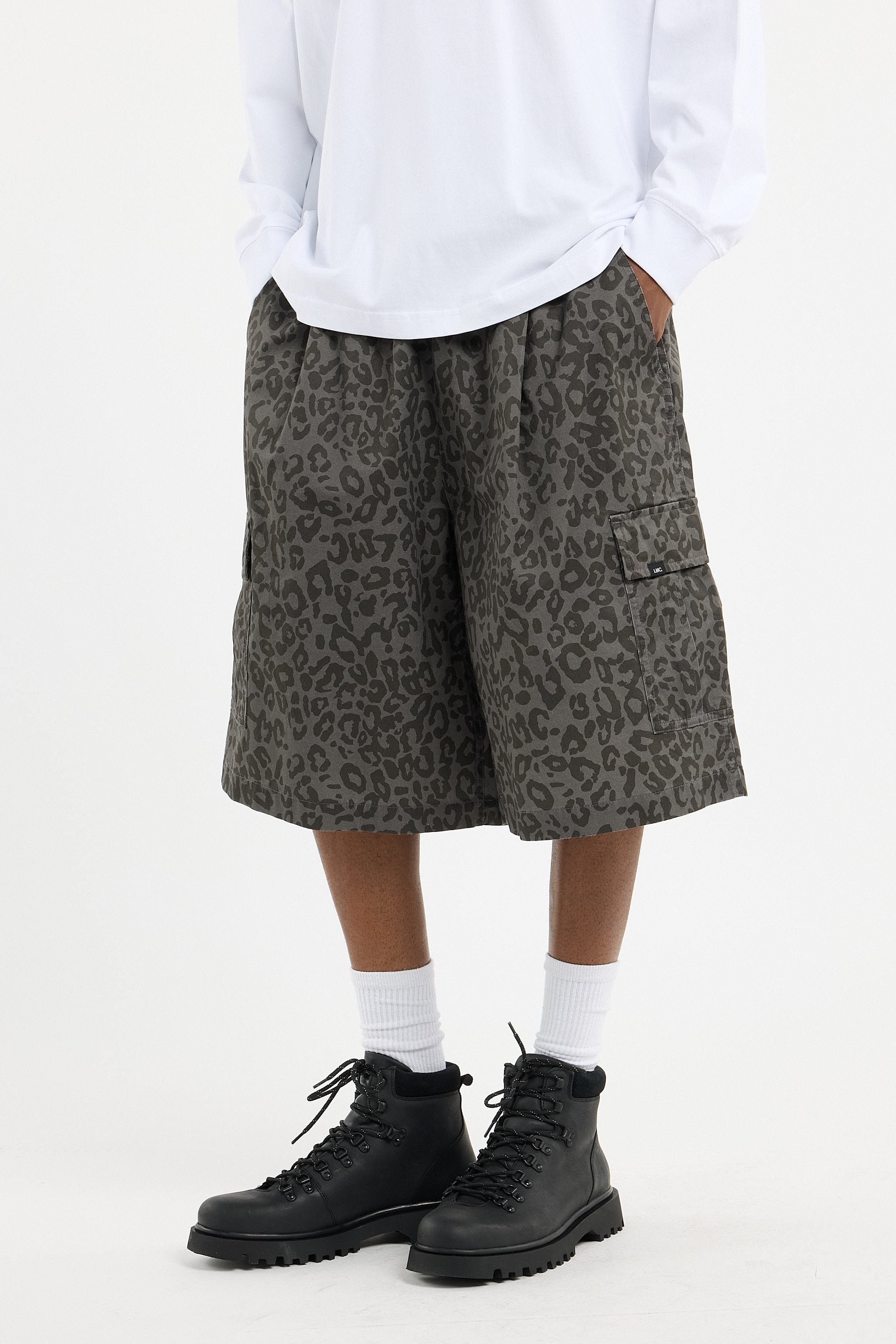 Shorts | Grey LOST MANAGEMENT CITIES Men