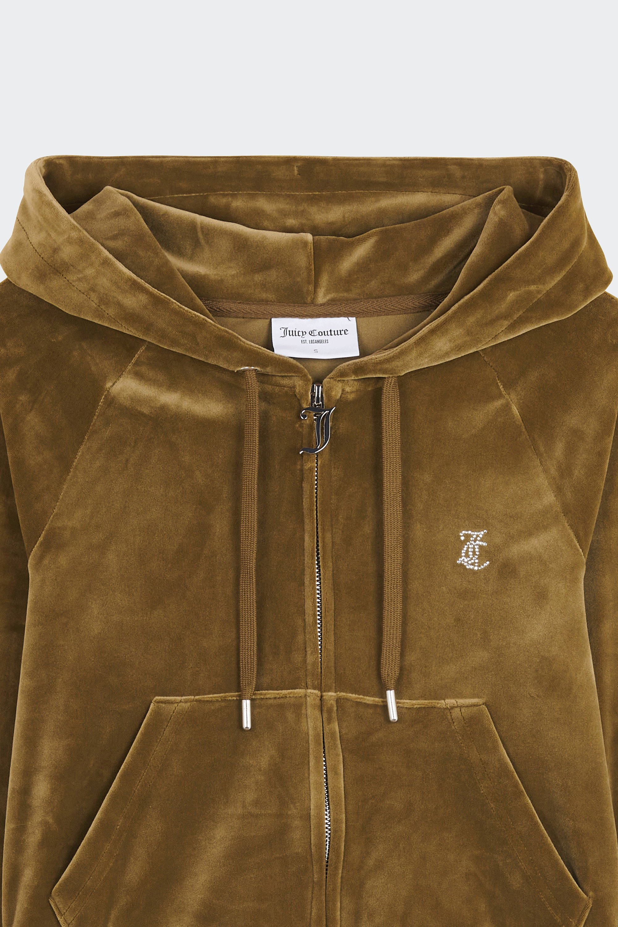 Hoodie zippé | Kaki by JUICY COUTURE Hoodie zippé Kaki