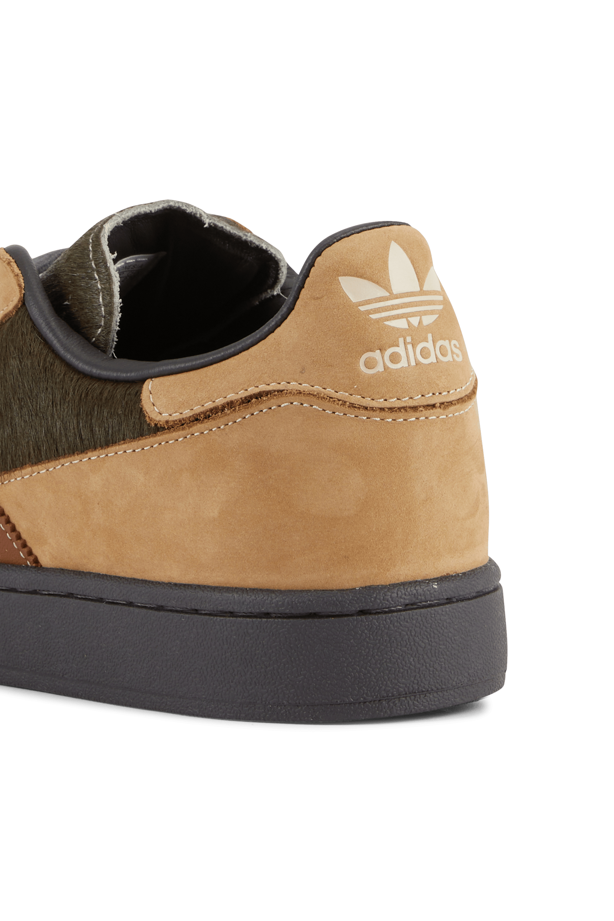 Clicoeur low suede trainers Green