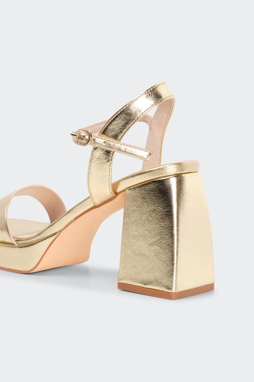 VANESSA WU Sandales Doré