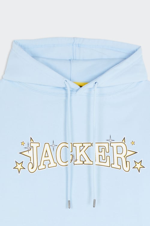 JACKER Hoodie Bleu