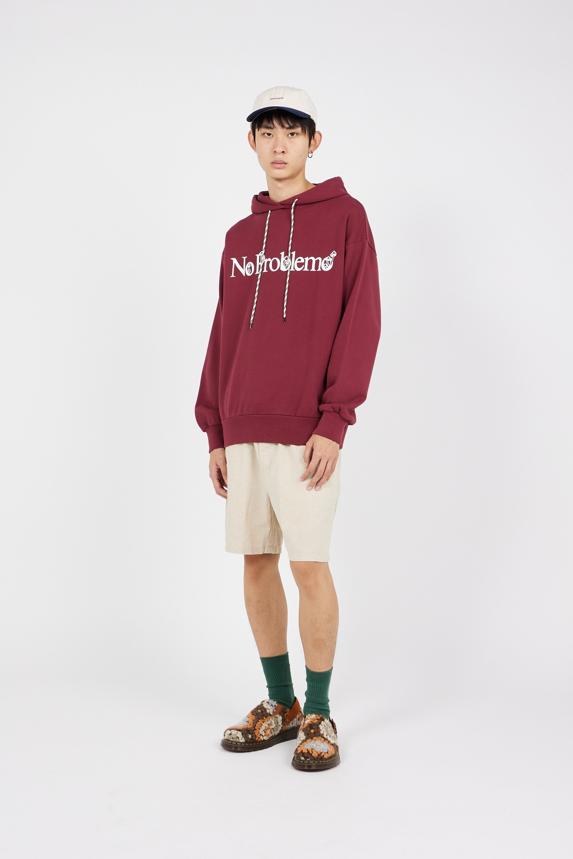 Hoodie NO PROBLEMO Rouge