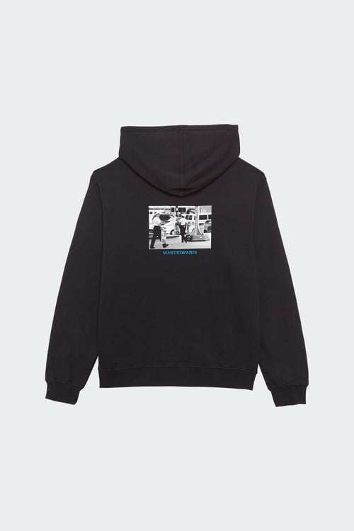 WASTED Hoodie Noir
