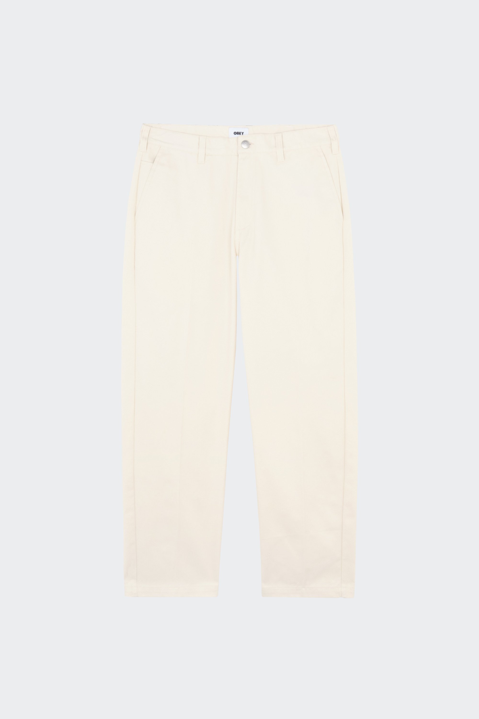 Trousers | Beige by OBEY Trousers Beige