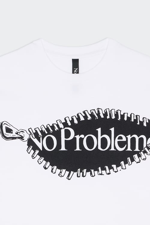 NO PROBLEMO T-shirt Blanc