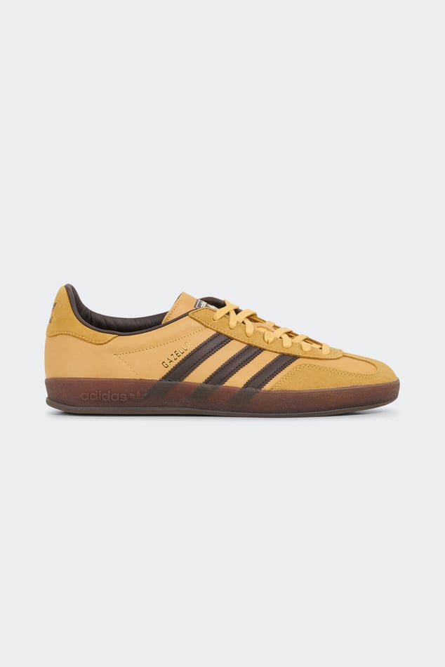 Baskets Gazelle Indoor Jaune Adidas Homme Citadium