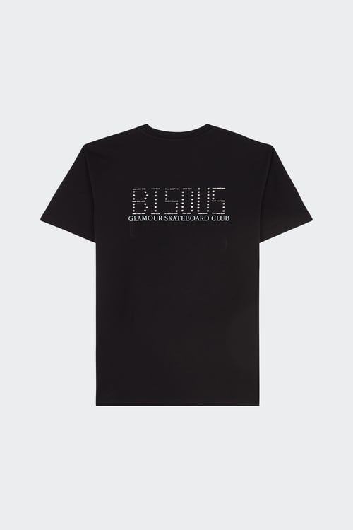 BISOUS SKATEBOARDS T-shirt Noir