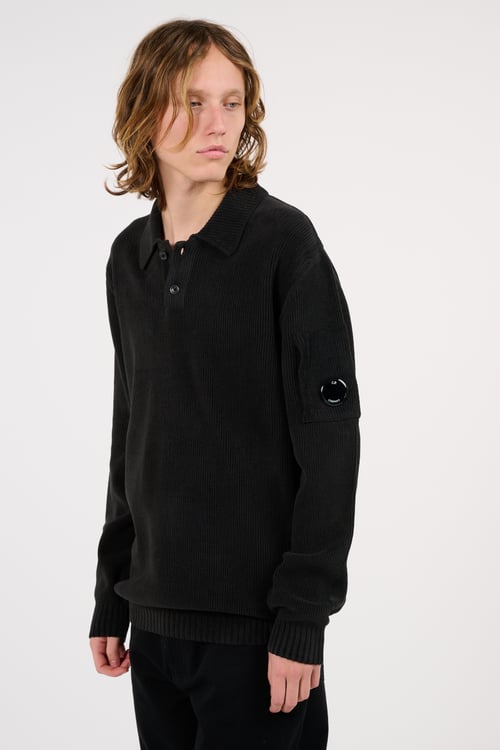 C.P. COMPANY Polo Noir