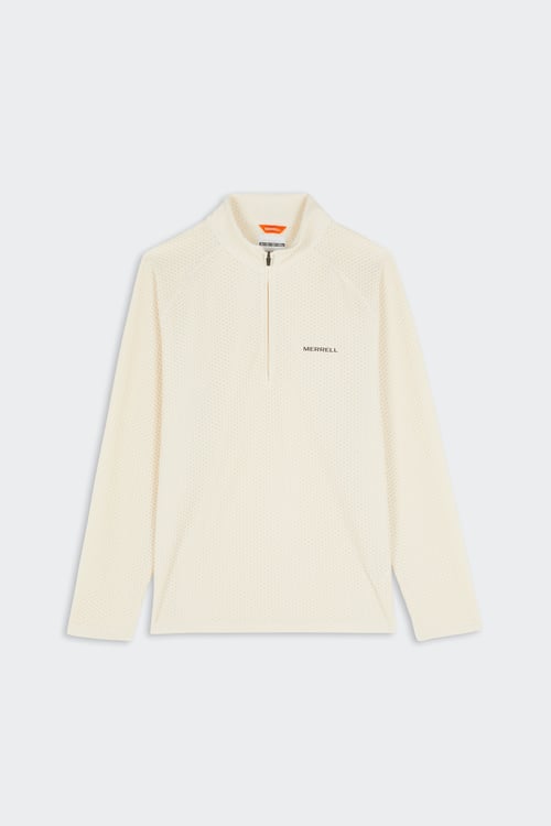 Sweat zippé - Taille S Beige