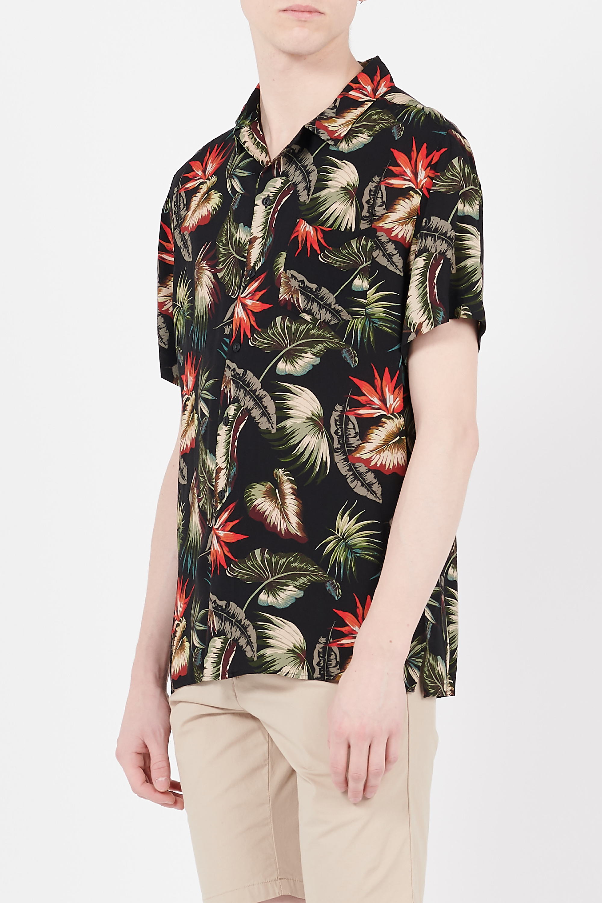 Chemise | Noir SCHOTT Homme