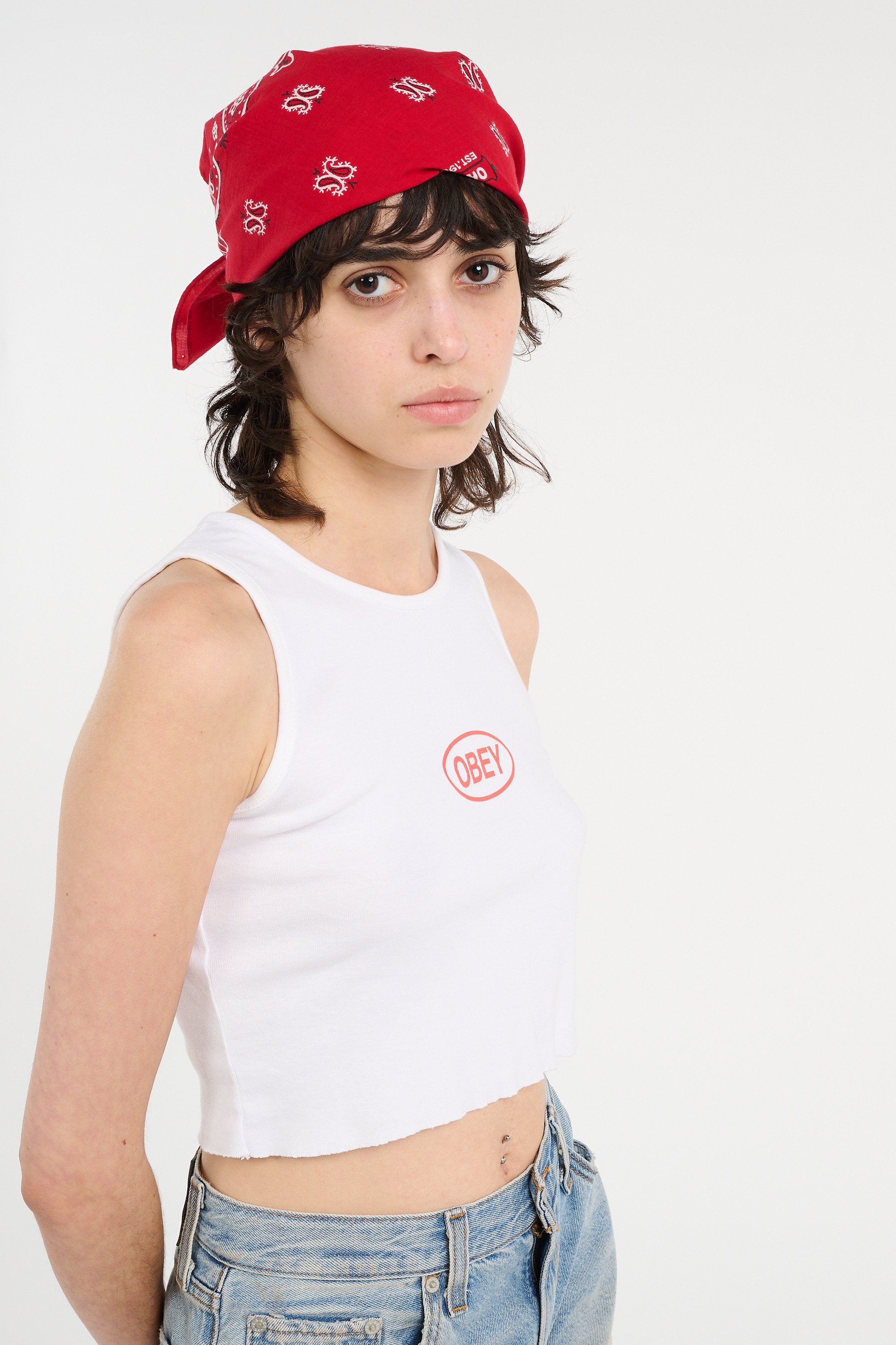 Débardeur | Blanc OBEY Femme