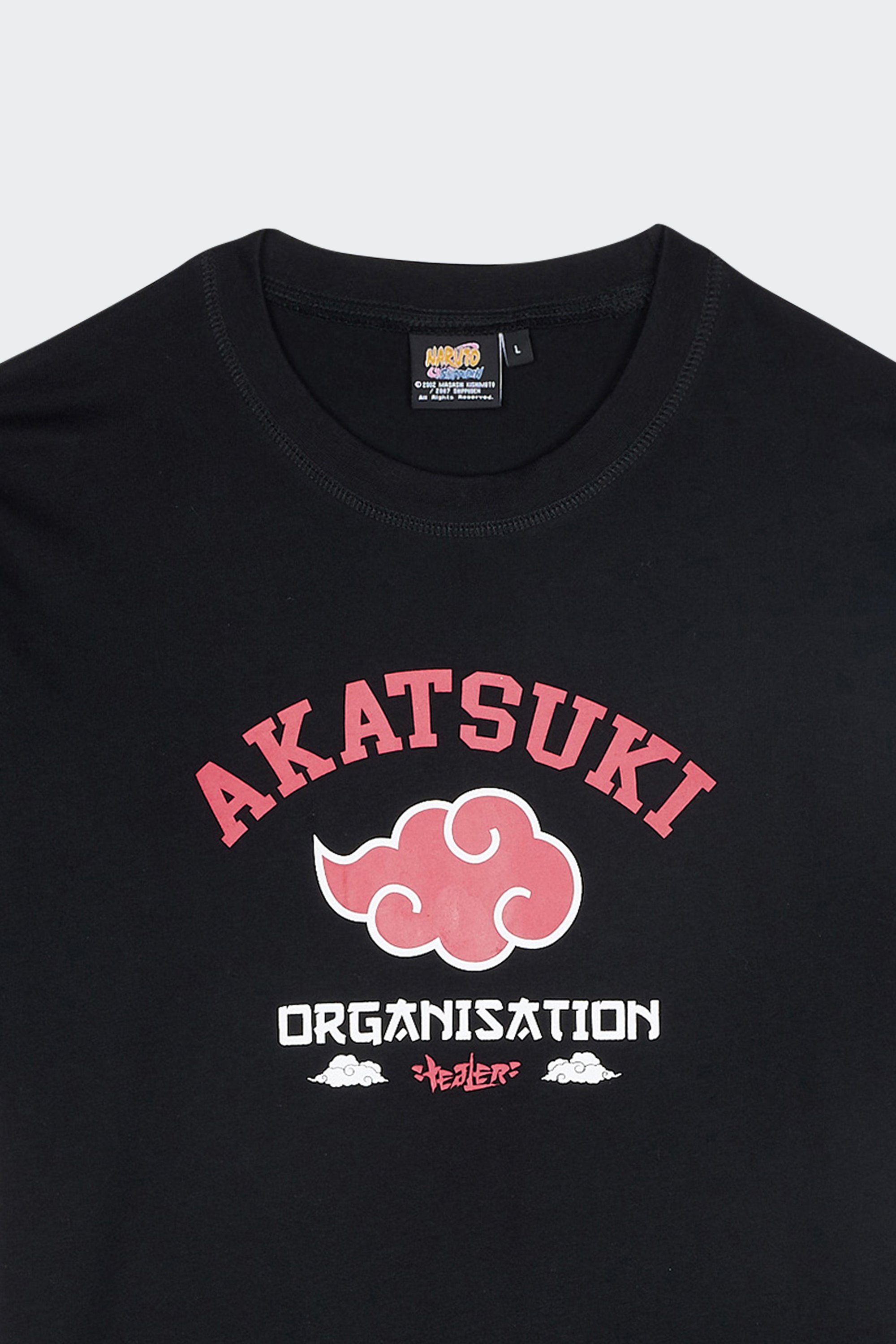 T-shirt tealer x naruto | Noir by TEALER T-shirt tealer x naruto Noir