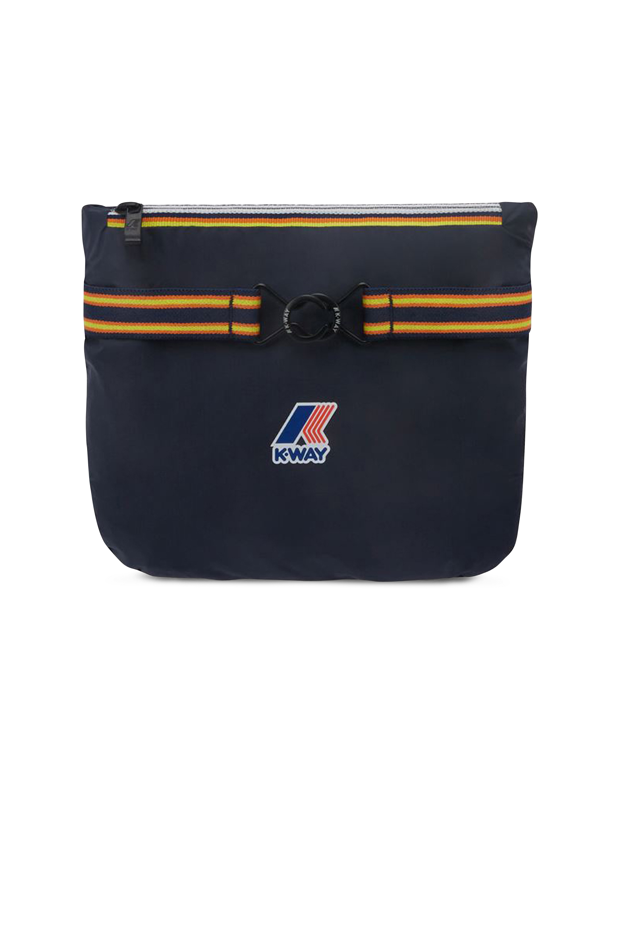 Coupe-vent droit à capuche K-WAY Bleu