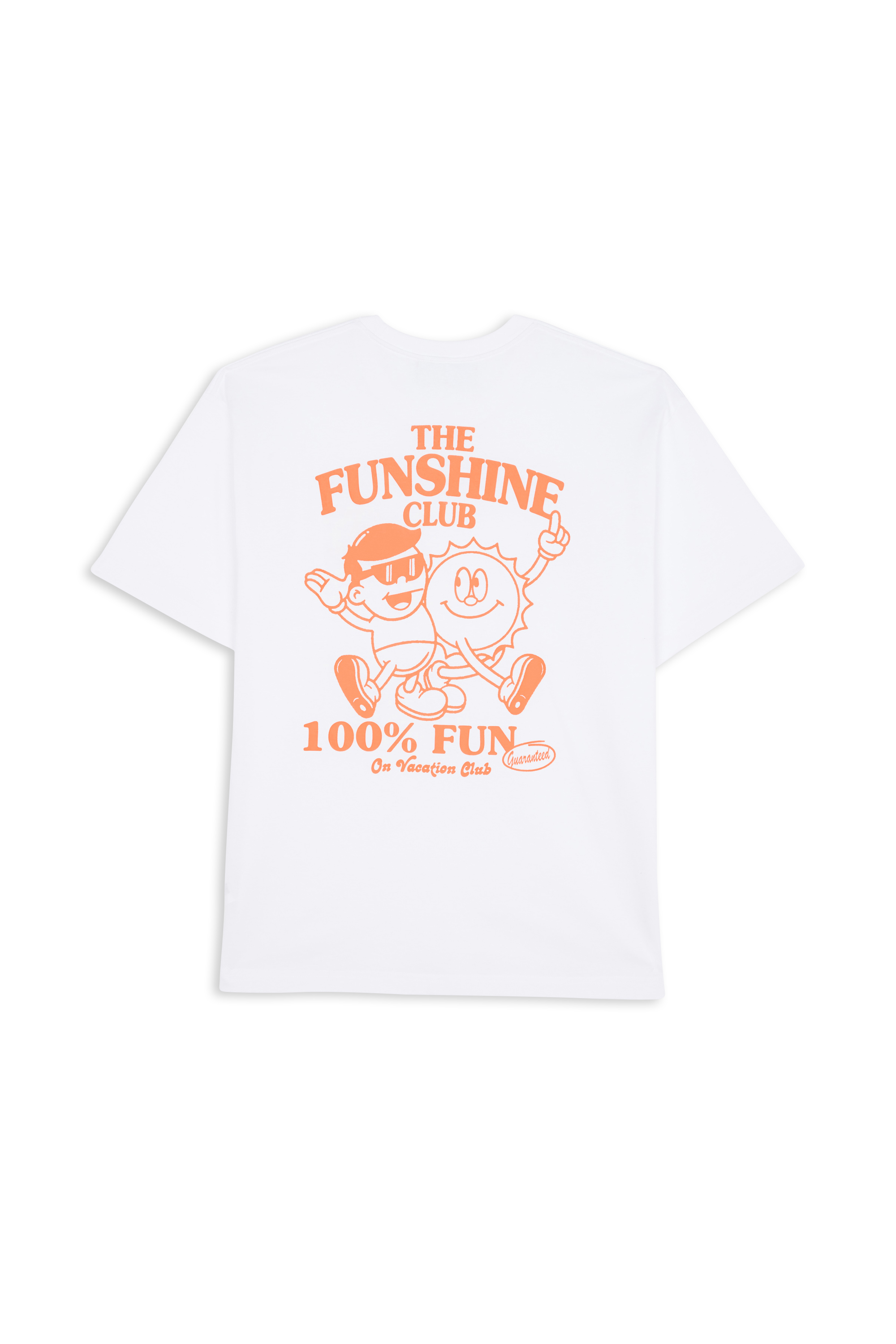 T-shirt  ON VACATION Blanc