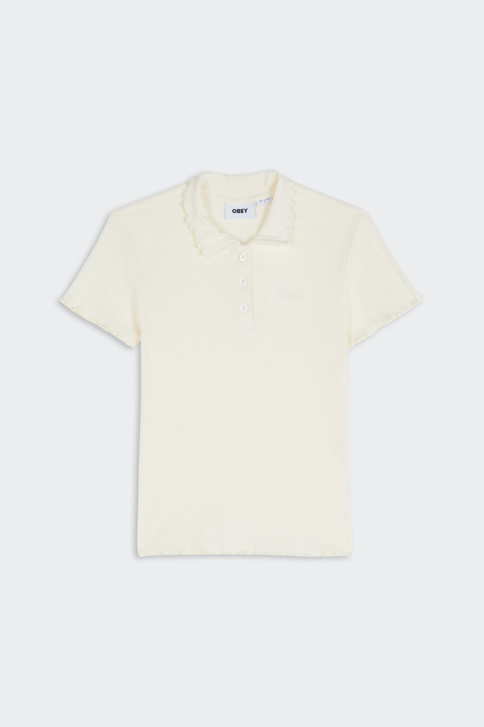 Polo shirt | Beige by OBEY Polo shirt Beige
