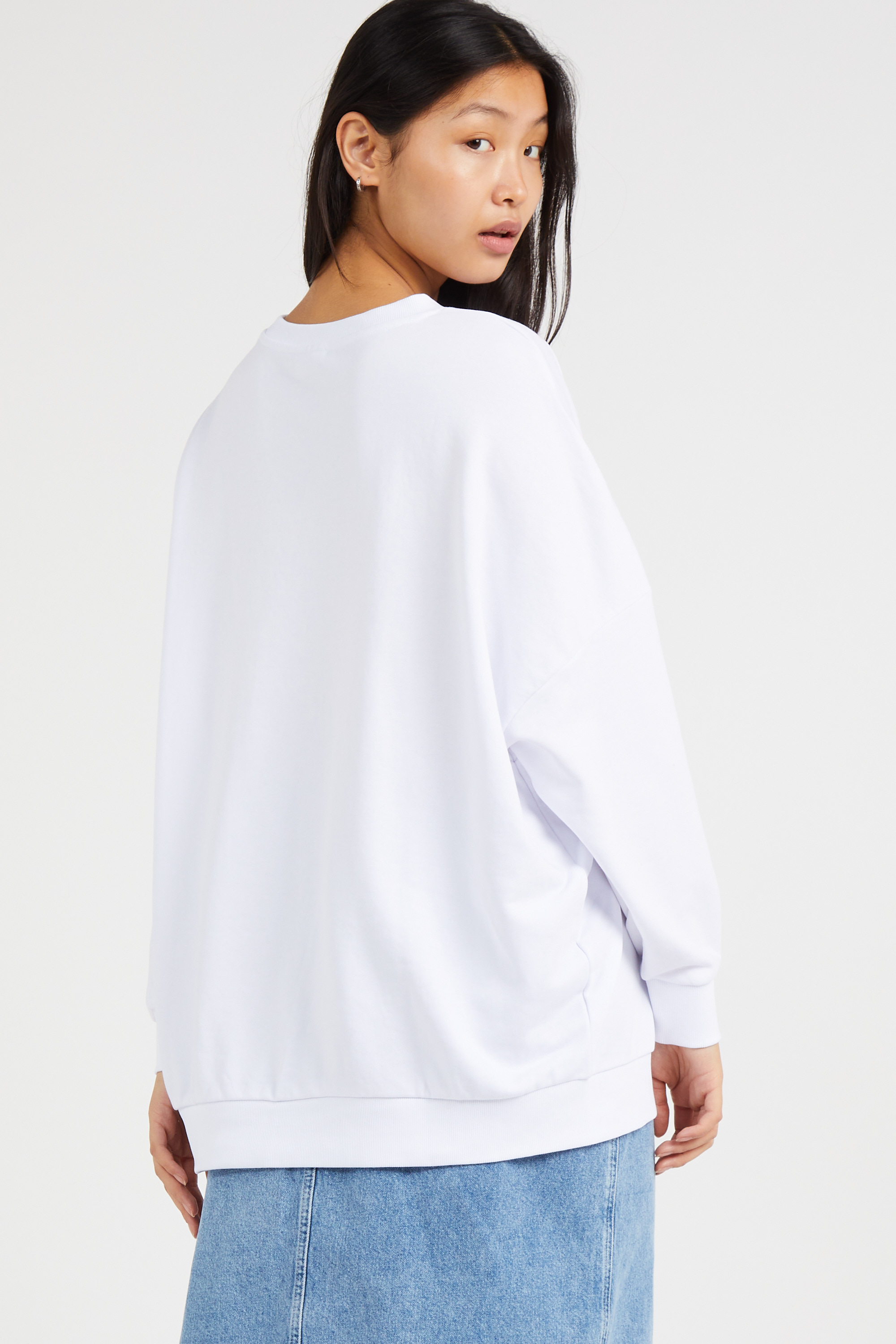 Sweatshirt Blanc