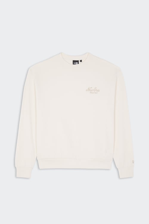 NEW ERA Sweatshirt Beige