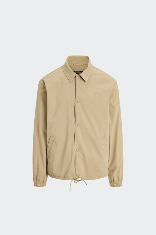 Polo - Surchemise - Taille L Beige