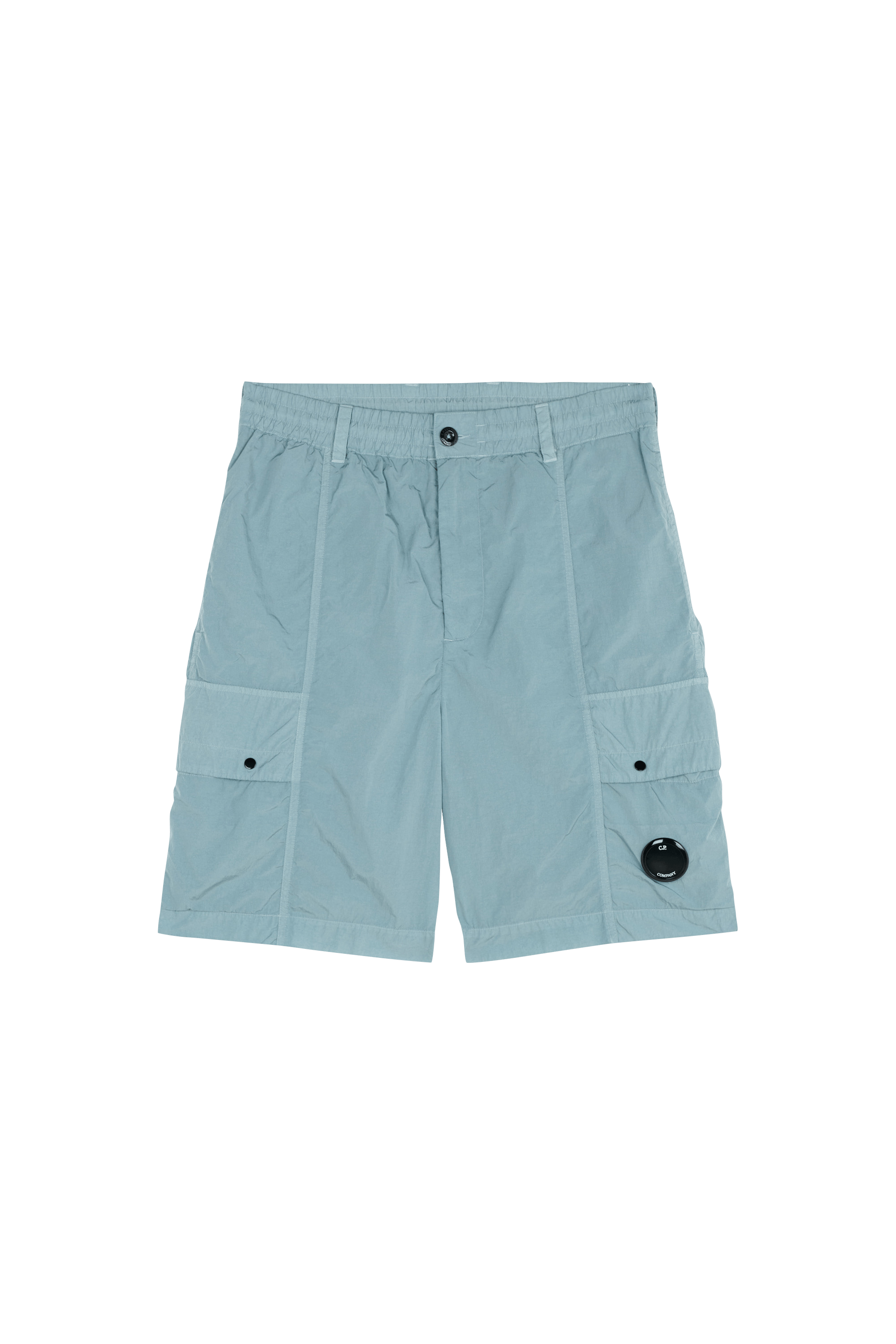 Short BERMUDA CARGO IN CHROME - R Silver blue