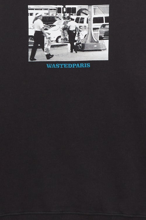 WASTED Hoodie Noir
