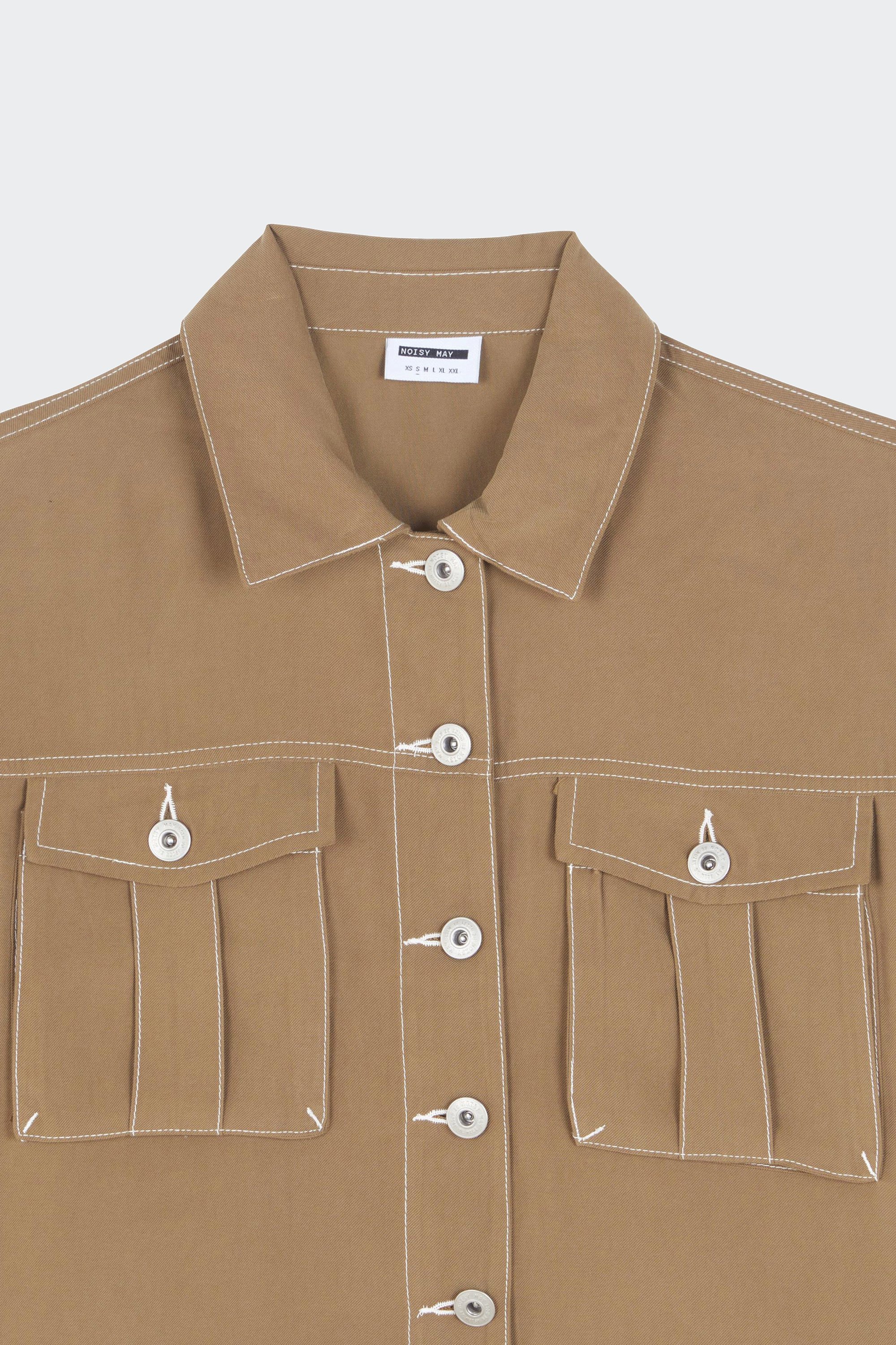 Shirt | Brown by NOISY MAY Shirt Brown