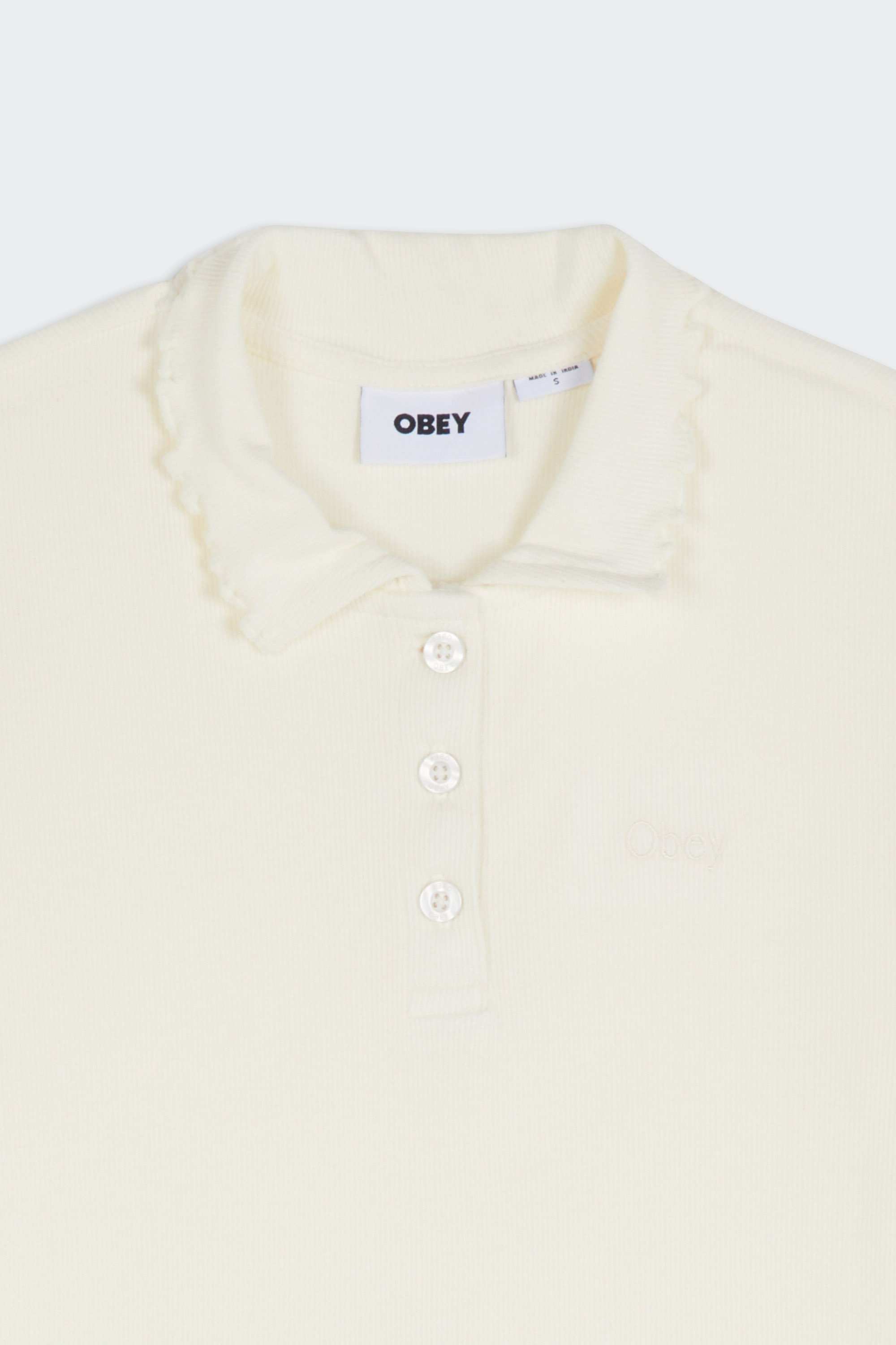 Polo shirt | Beige by OBEY Polo shirt Beige