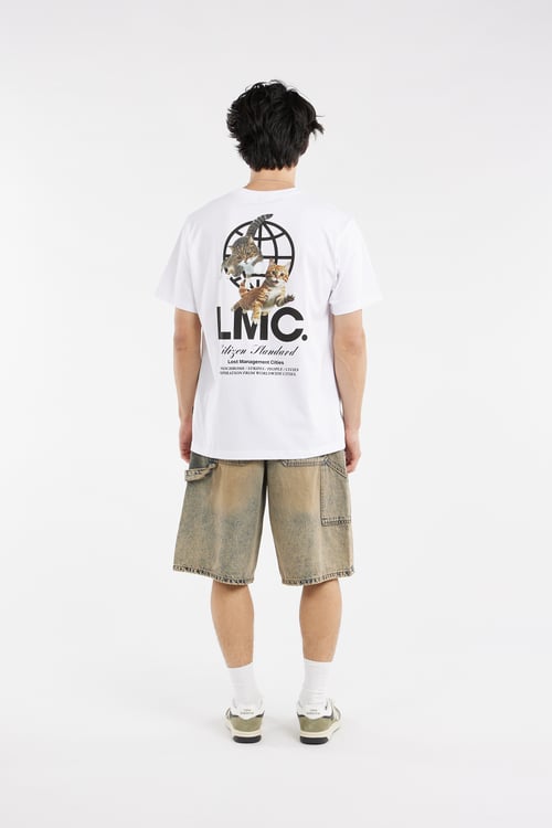 LOST MANAGEMENT CITIES T-shirt Blanc