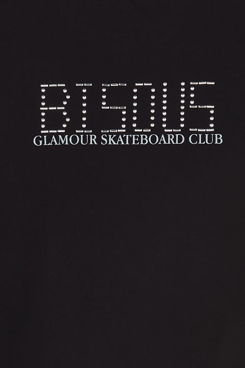 BISOUS SKATEBOARDS T-shirt Noir