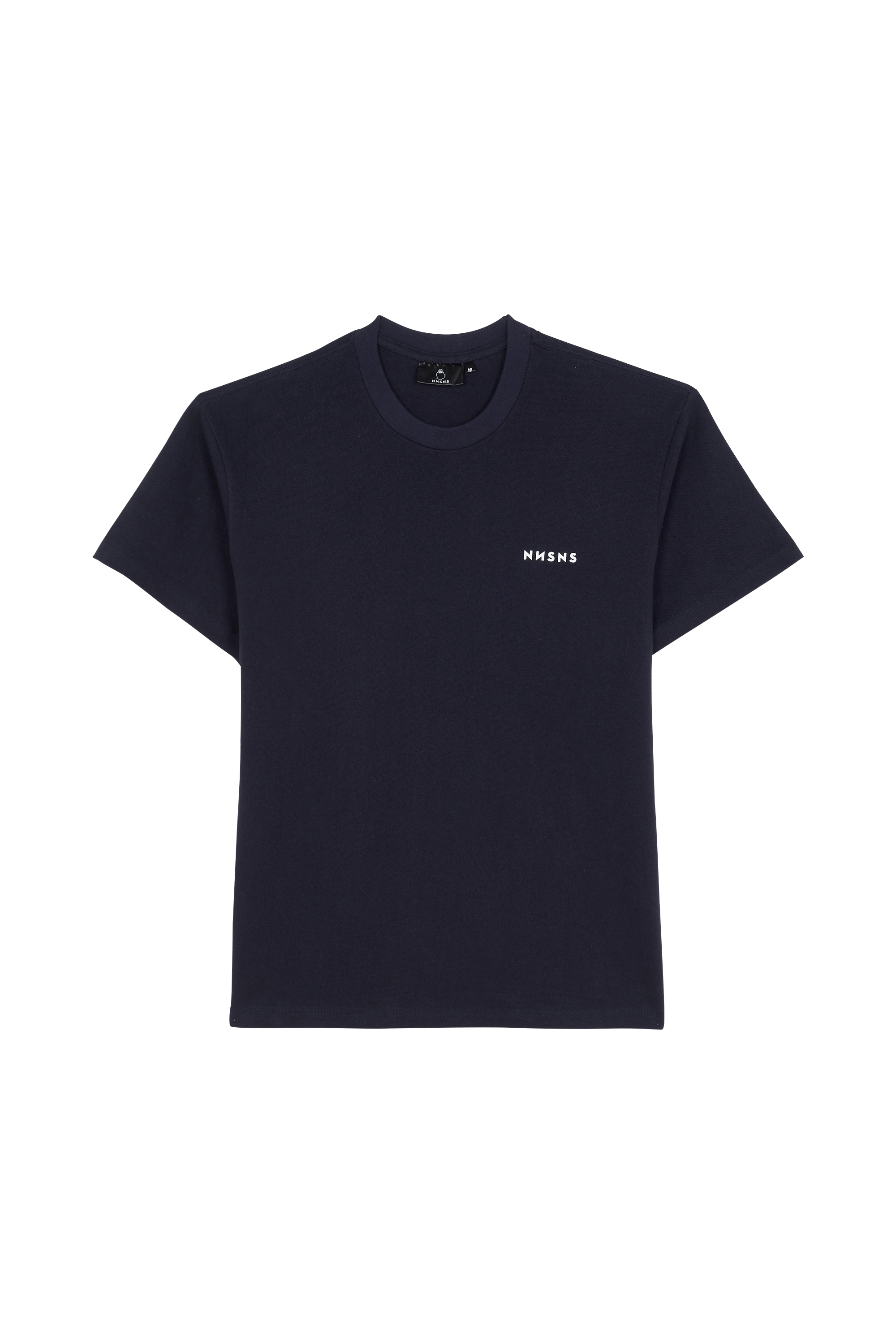 Regular-fit round-neck cotton T-shirt | Blue NNSNS Men