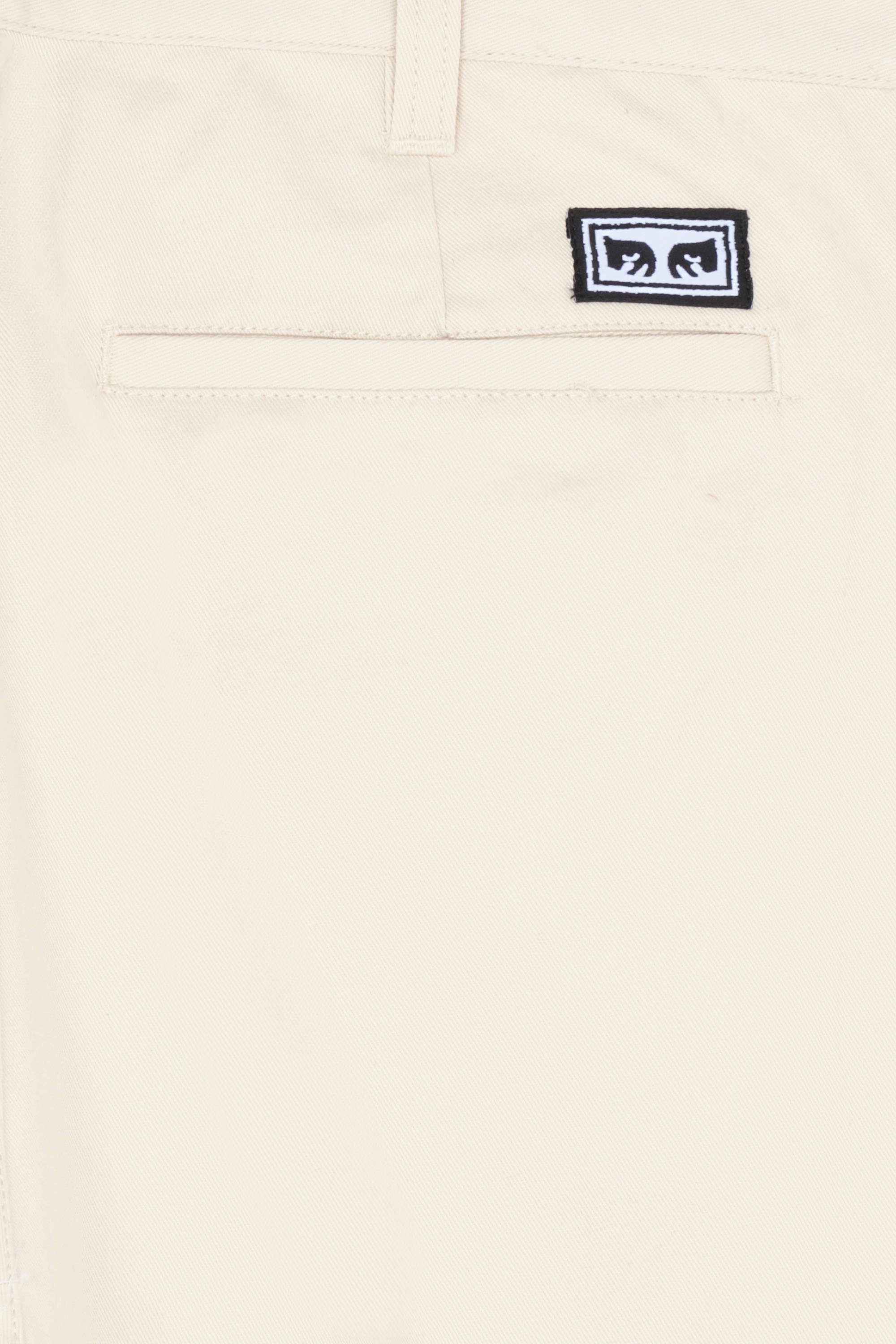 Trousers | Beige by OBEY Trousers Beige