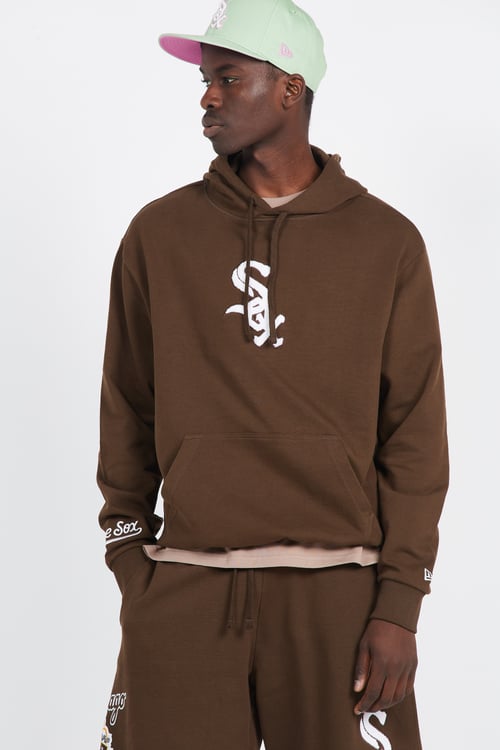 NEW ERA Hoodie Marron