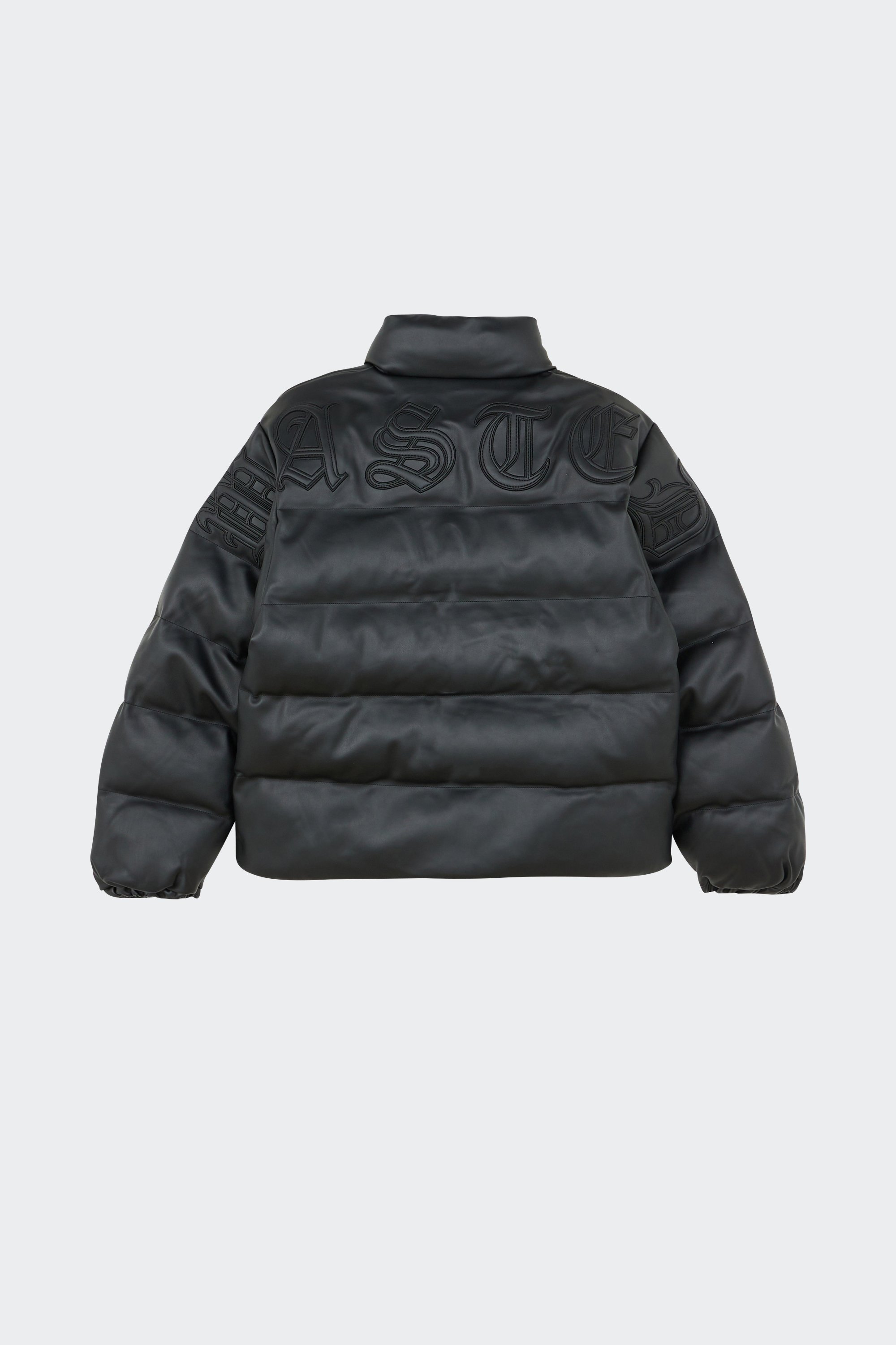 Lightweight quilted padded jacket with high neck | Black by WASTED Lightweight quilted padded jacket with high neck Black