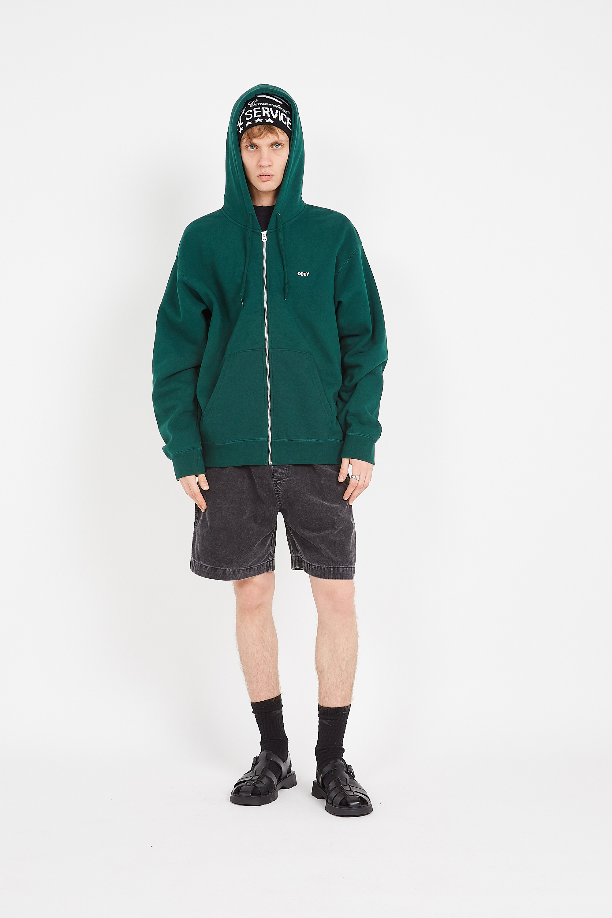 Hoodie Vert