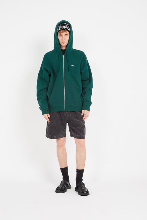OBEY Hoodie Vert