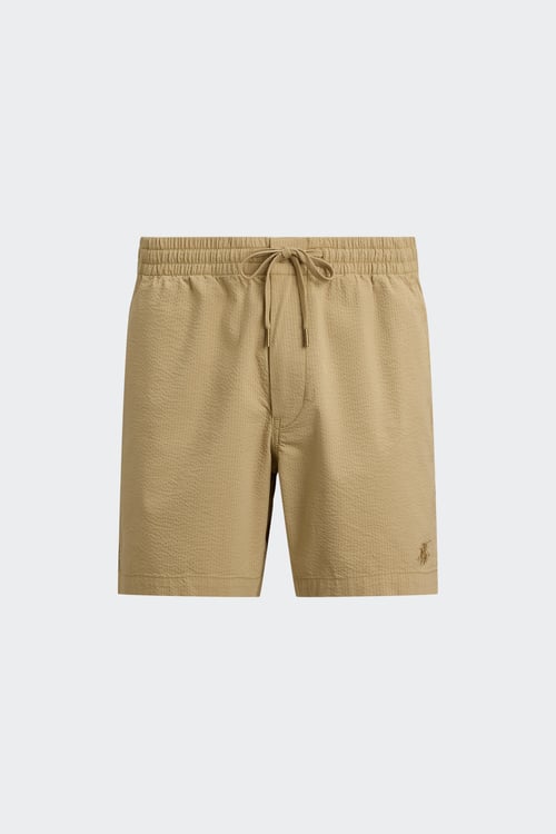 Polo - Short - Taille S Beige