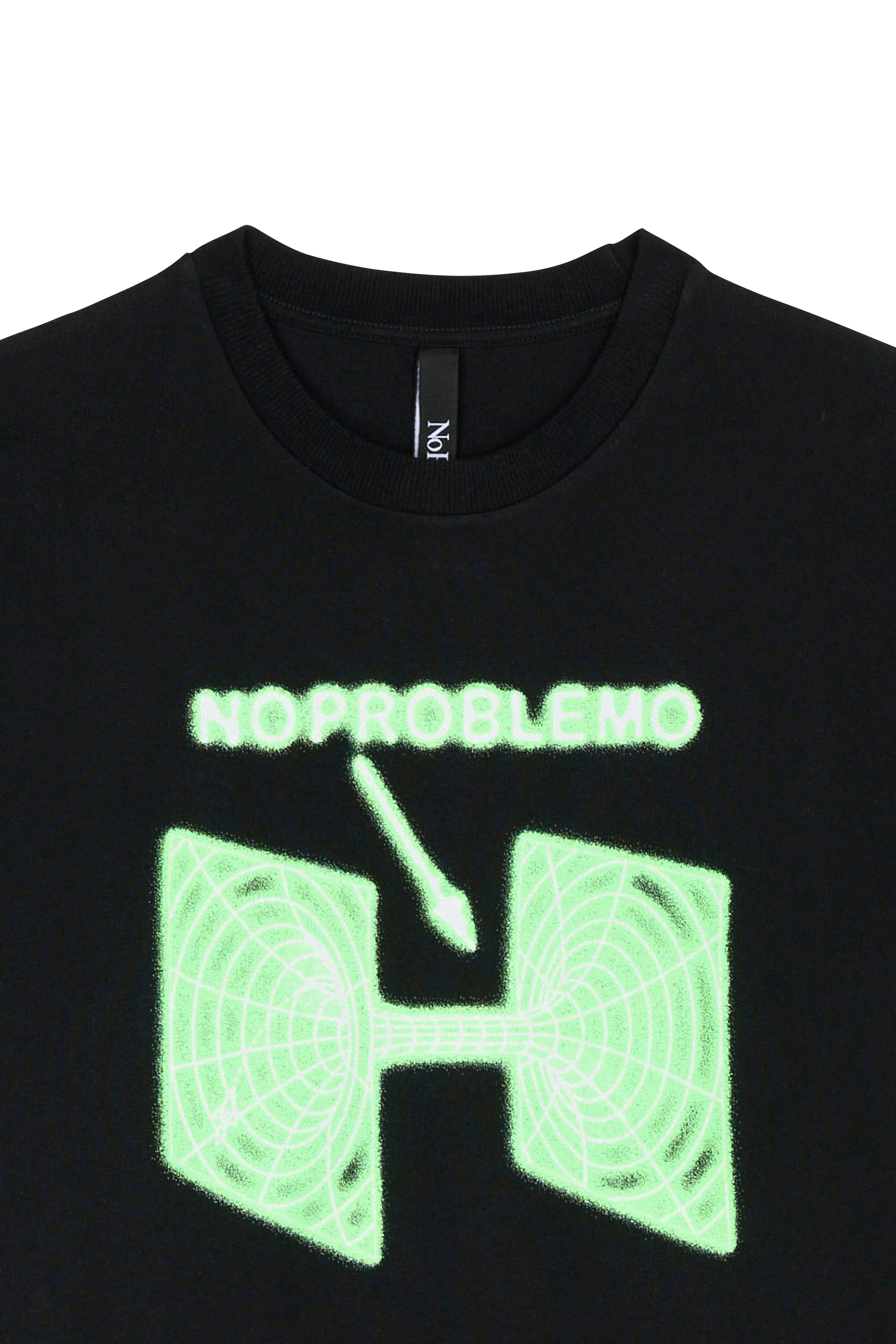 T-shirt NO PROBLEMO Noir