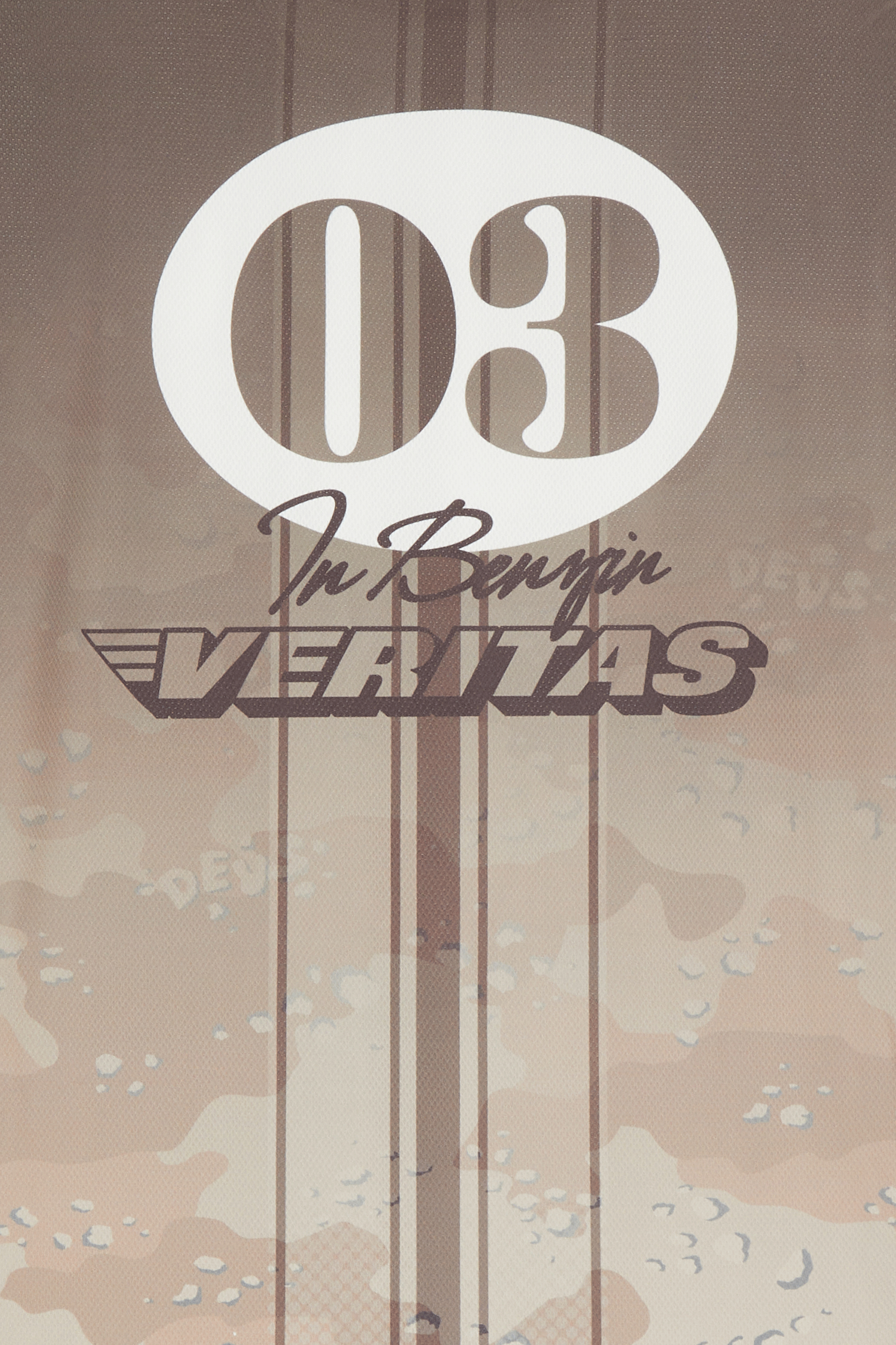 Regular-fit round-neck cotton T-shirt Khaki