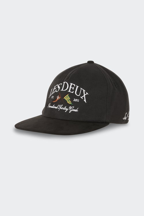 LES DEUX Casquette Noir