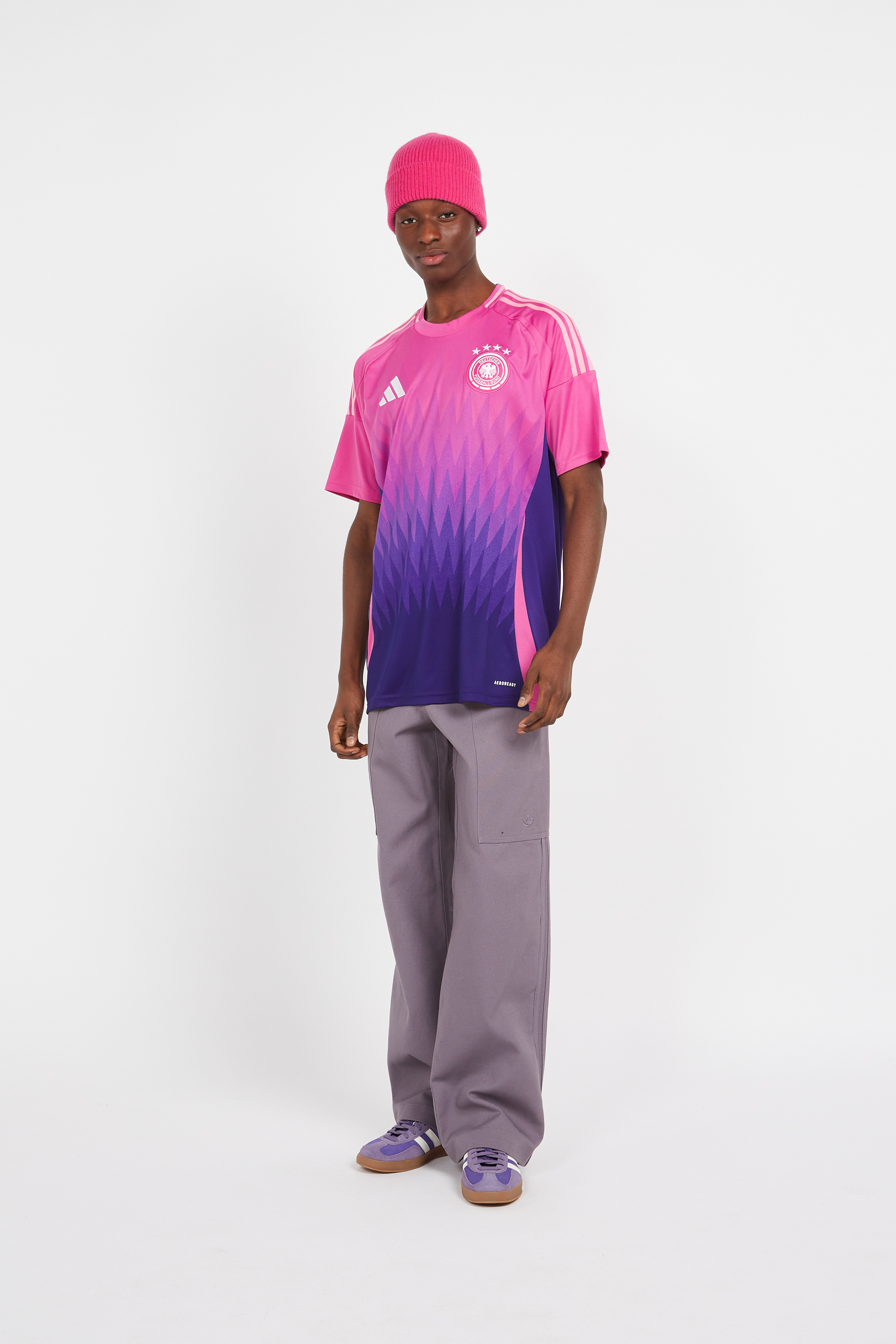 Maillot de football Rose