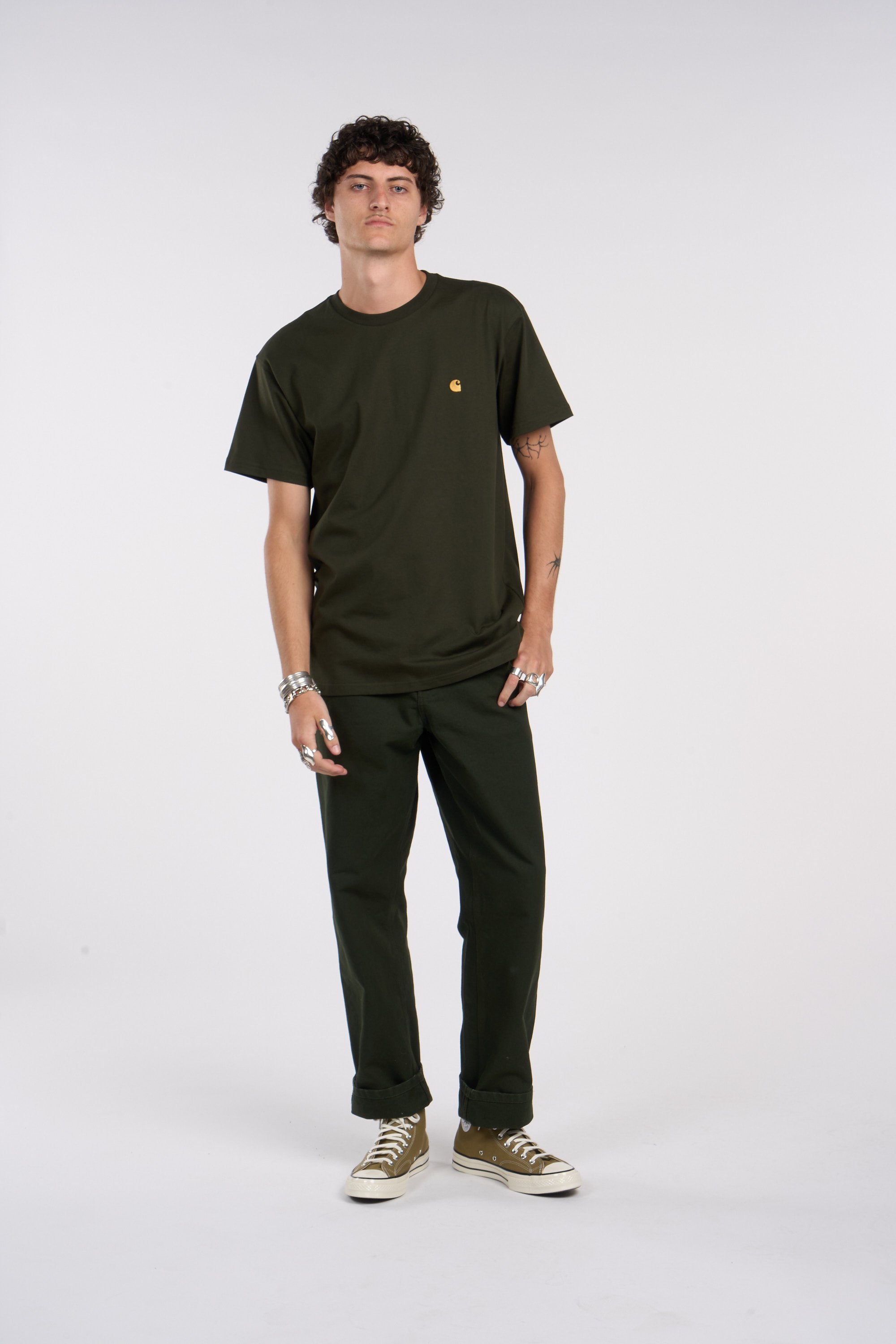 T-shirt CARHARTT WIP Kaki