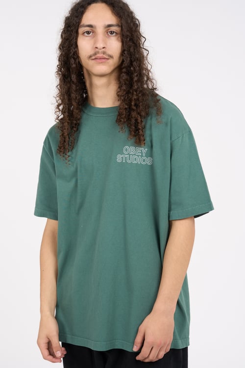 OBEY T-shirt Vert