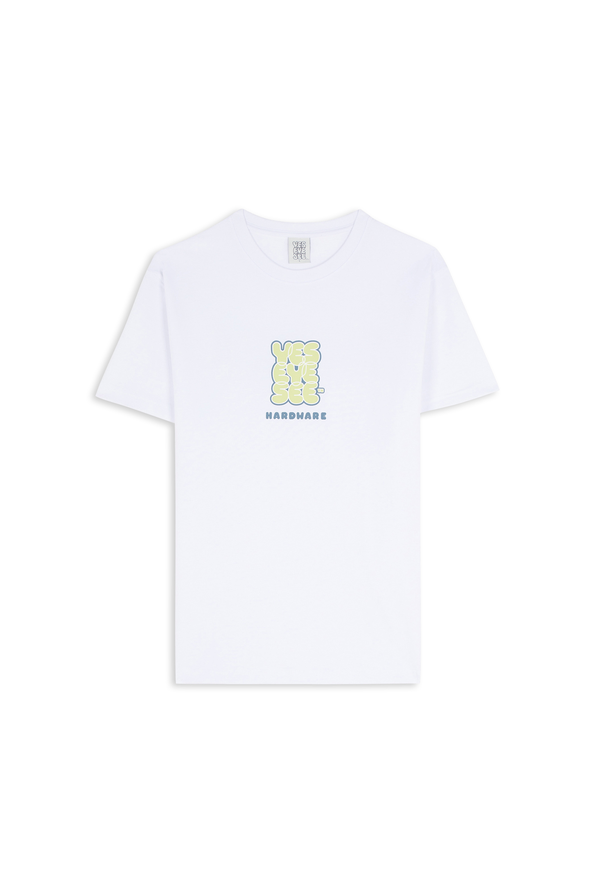T-shirt C-logo Hardware White