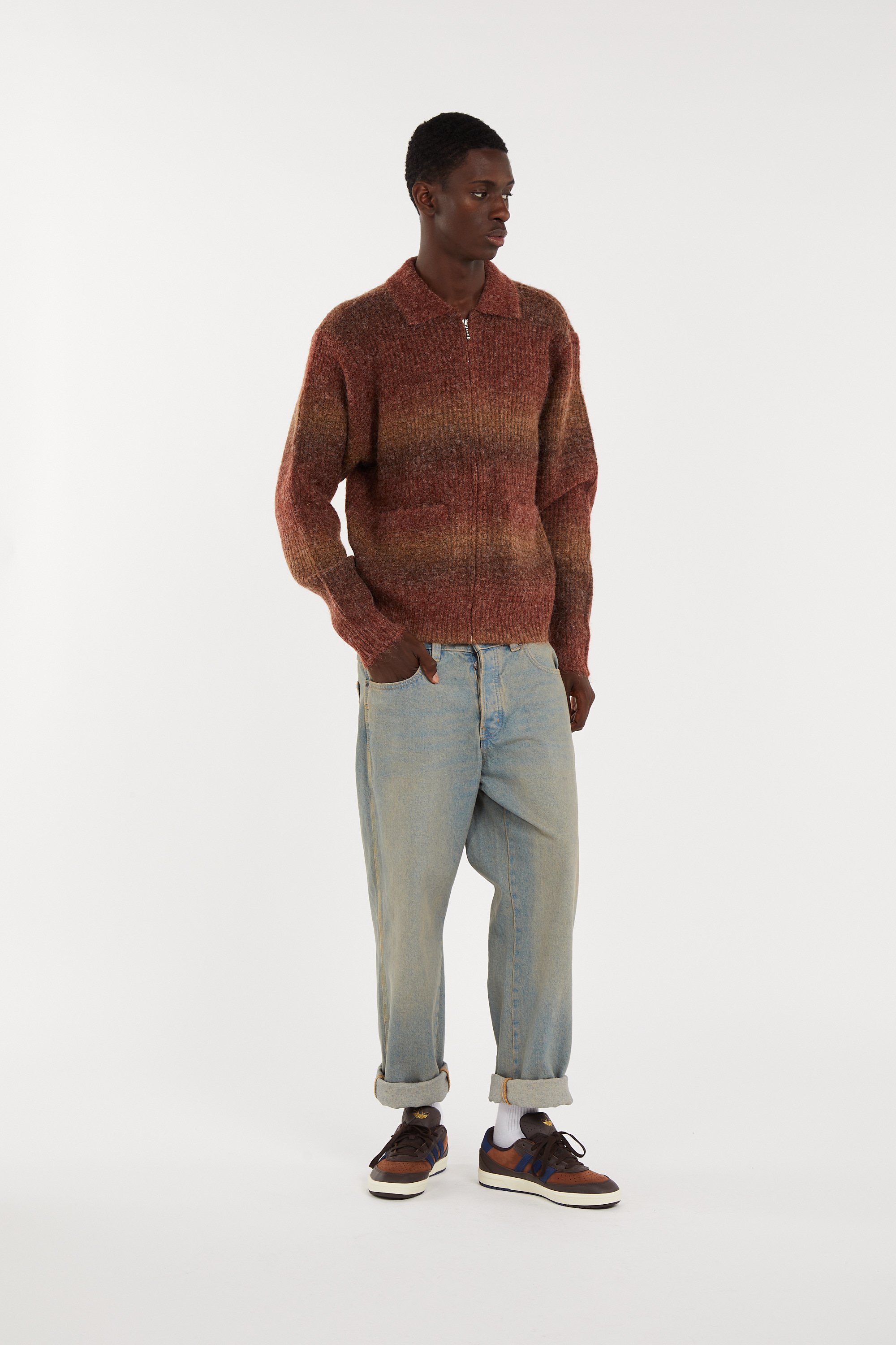 Gilet  OBEY Marron