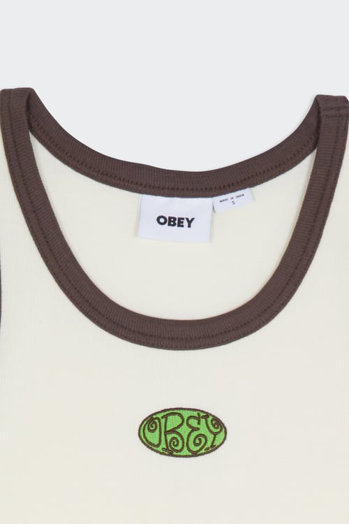 OBEY Débardeur Beige