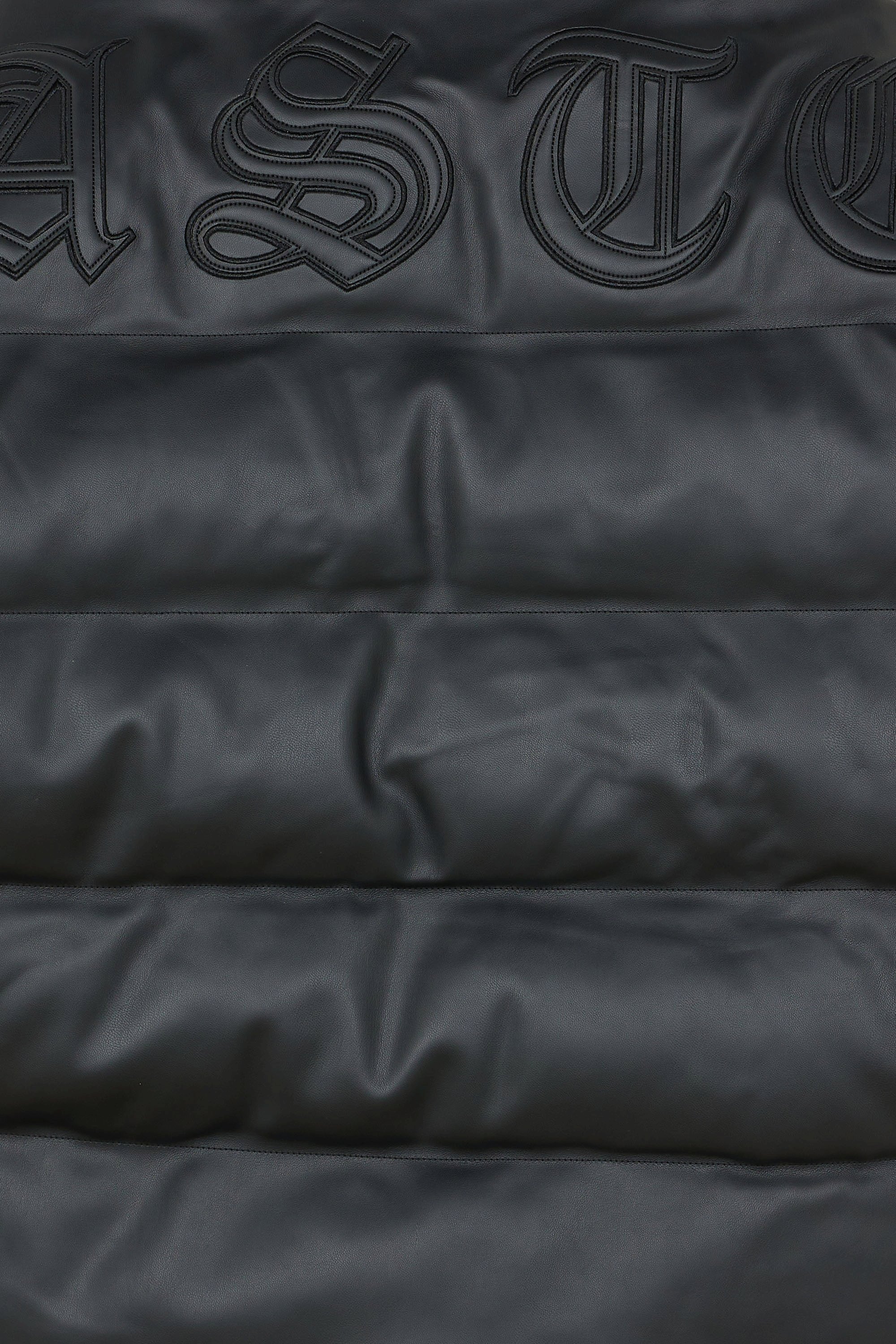 Lightweight quilted padded jacket with high neck | Black by WASTED Lightweight quilted padded jacket with high neck Black